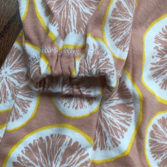 NEW Milkbarn Grapefruit Dress & Leggings Set 3-6 Months - Picture 4 of 8